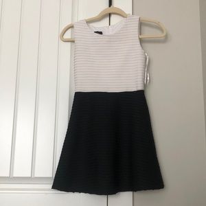 Black and white dress